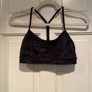 Lululemon Flow Y Nulu Bra Light Support A-C Cups Size 8 - Incognito Camo